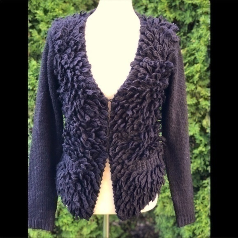 Plush sweater/jacket by W by Worth